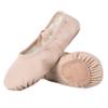 Dynadans Soft Leather Ballet Shoes/Ballet Slippers/Dance Shoes for Girls and Boys (Toddler/Little/Big Kid/Women)-Nude-6.5M Big Kid view 1