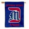 Detroit Mercy Titans Double Sided House Flag view 1