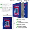 Detroit Mercy Titans Double Sided House Flag view 3