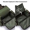 BASSDASH Fishing Tackle Backpack Water Resistant Tactical Bag Soft Tackle Box with Rod Holder and Protective Rain Cover view 4