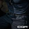 CQR CLSX Tactical Belt, Military Style Heavy Duty Belt, Webbing EDC Quick-Release Buckle, 2pack Flex Poly Black/Black, Large view 4