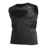 COOLOMG Youth Baseball Chest Protector Padded Shirt Kids Rib Heart Guard Sternum Protection for Softball Football Lacrosse Goalies L view 1