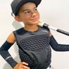 COOLOMG Youth Baseball Chest Protector Padded Shirt Kids Rib Heart Guard Sternum Protection for Softball Football Lacrosse Goalies L view 4