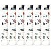 ALIEN PROS Tennis Racket Grip Tape (6 Grips)  Precut and Dry Feel Tennis Grip  Designer Tennis Overgrip Grip Tape Tennis Racket  Wrap Your Racquet for High Performance (6 Grips, White Space) view 1