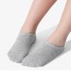 BOOPH 10 Pairs Girls Boys Socks Kids No Show Socks Toddlers Girl Anti-slip Ankle Low Cut Sock 7-9 Years Gray view 2