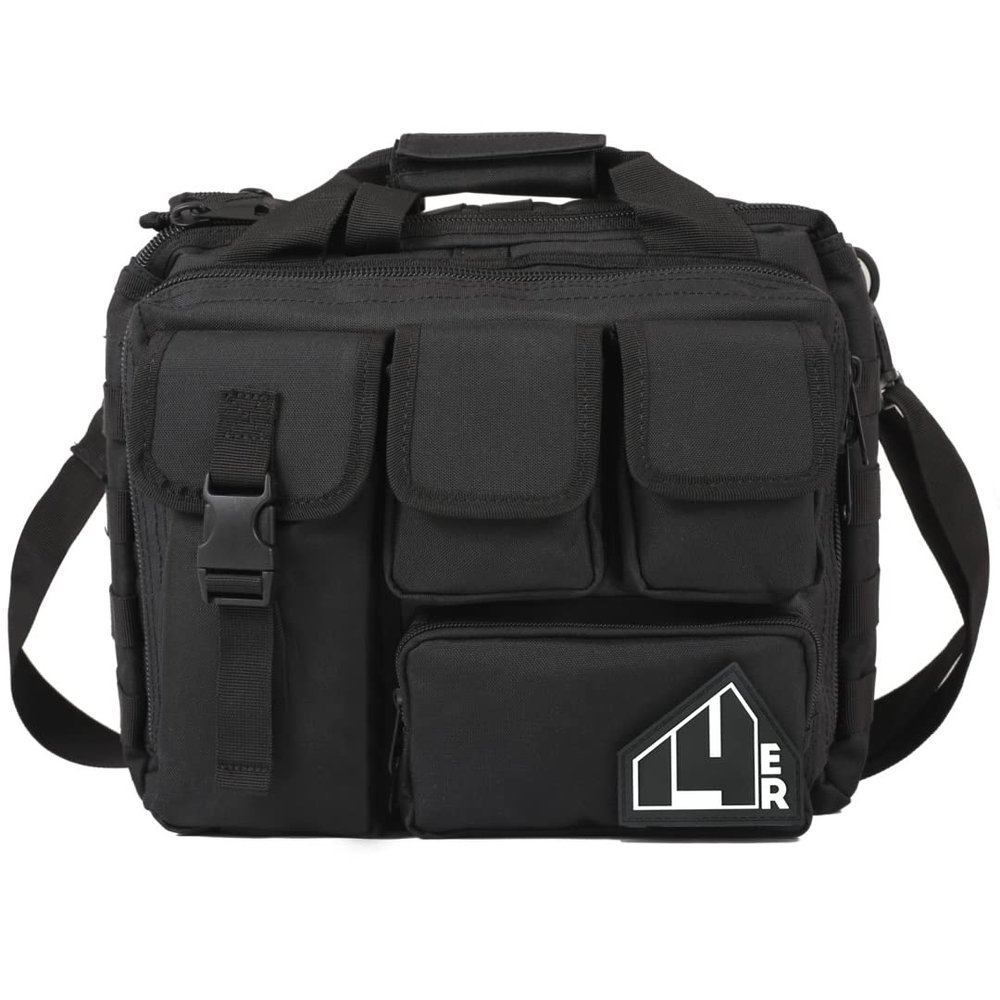 14er Tactical Gun Range Bag | Handgun and Ammo Bag for Custom Pistol
