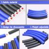 Auoxer Fitness Exercise Weighted Hoops, Lose Weight Fast by Fun Way to Workout, Fat Burning Healthy Model Sports Life, Detachable and Size Adjustable Design view 3