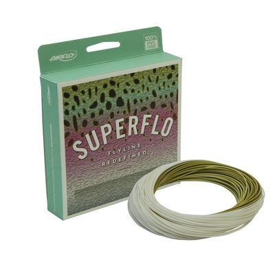 Airflo Superflo Stillwater Float - 8WT Lichen Green/Ivory