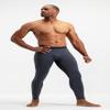 DEVOPS Men's Thermal Compression Pants, Athletic Leggings Base Layer Bottoms (2 Pack) (Medium, Black/Charcoal) view 2