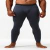 DEVOPS Men's Thermal Compression Pants, Athletic Leggings Base Layer Bottoms (2 Pack) (Medium, Black/Charcoal) view 4