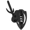 Skull Hooker Mini Hooker Skull Hanger - Perfect Kit for Hanging and Mounting Taxidermy Bear, Small Deer, Pronghorn, and Other Smaller Skulls for Display, Graphite Black view 1