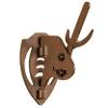 Skull Hooker Mini Hooker Skull Hanger - Perfect Kit for Hanging and Mounting Taxidermy Bear, Small Deer, Pronghorn, and Other Smaller Skulls for Display, Graphite Black view 2