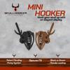 Skull Hooker Mini Hooker Skull Hanger - Perfect Kit for Hanging and Mounting Taxidermy Bear, Small Deer, Pronghorn, and Other Smaller Skulls for Display, Graphite Black view 4