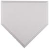 Adams Bolco Waffle Throw Down Home Plate, Baseball Bases Set for Baseball and Softball, Great for Practice, Backyard Play and Kickball