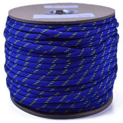 10', 25', 50', 100' Hanks or 250', 1000' Spools of Parachute 550 Cord Type III 7 Strand Paracord - Illusion - 250 Foot Spool
