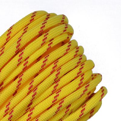 10', 25', 50', 100' Hanks or 250', 1000' Spools of Parachute 550 Cord Type III 7 Strand Paracord - Fast Pitch - 100 Feet
