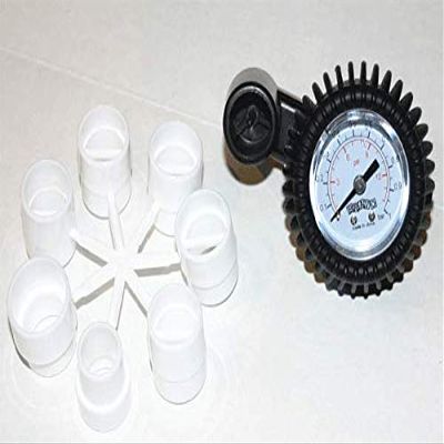 Nautos AIR Pressure Gauge - Manometer - Fits Easy on Pump Connector.- Plastimo 35723