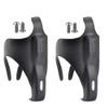 Yaruijia 3K Full Carbon Fiber Bicycle Water Bottle Cages Lightweight Mountain Bike Holder Pack of 2 (M5x12mm Titanium, Matte) view 2