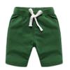 Ding Dong Baby Toddler Kid Boy Summer Solid Cotton ShortsArmy Green,2T view 1