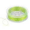 50m Braided Fly Fishing Line Nylon Fly Fishing Leader Line for Freshwater or Saltwater (Yellow&Black-20lb) Fish Wire view 4