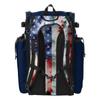 Boombah Superpack Bat Pack INK USA Navy/Red/White view 2