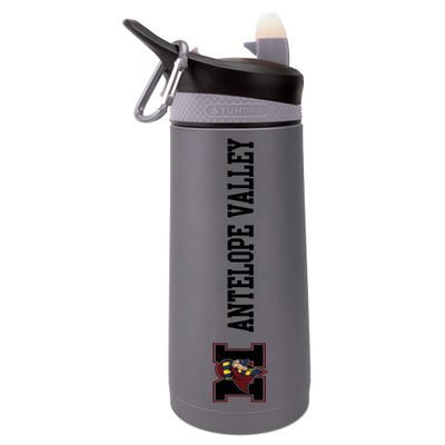 The Fanatic Group Personalized Antelope Valley College Dual Walled Stainless Steel Sports Bottle, Design-1 - Silver