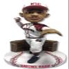 Satchel Paige Kansas City Monarchs Limited Edition Bobblehead Negro Leagues view 1