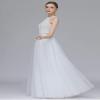 EllieHouse A Line Long Full Bridesmaid Tulle Skirt for Wedding Evening Party P68 White S view 2
