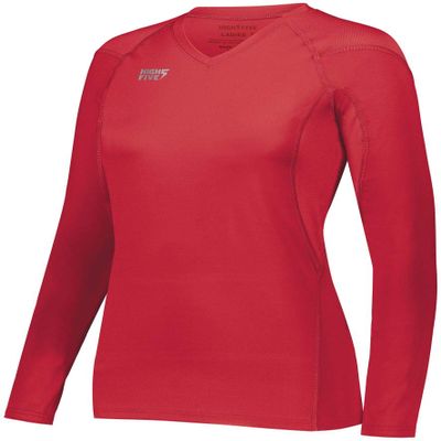 High Five Womens TruHit Long Sleeve Jersey 3XL Scarlet