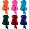 Tatuo 6 Pack Velvet Durag for Men Women, 41 Inch Extra Long Tail, Stretchable Wave Cap for 360/540/720 Waves(Orange, Pink, Light Blue, Green, Red, Sapphire Blue) view 1