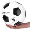 Premium Soccer Ball Size 5, Black and White PVC Training Ball with Latex Liner, Professional Match and Amateur Sports Football view 2