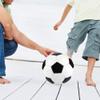 Premium Soccer Ball Size 5, Black and White PVC Training Ball with Latex Liner, Professional Match and Amateur Sports Football view 4