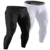 DEVOPS Men's Thermal Compression Pants, Athletic Leggings Base Layer Bottoms (2 Pack) (2X-Large, Black/White) view 1