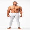 DEVOPS Men's Thermal Compression Pants, Athletic Leggings Base Layer Bottoms (2 Pack) (2X-Large, Black/White) view 4