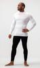 DEVOPS 2 Pack Men's Thermal Turtle Mock Neck Shirts, Compression Long Sleeve Tops (Small, Black/White) view 3
