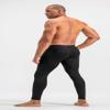 DEVOPS 2 Pack Men's Thermal Compression Pants, Athletic Leggings Base Layer Bottoms (Large, Black/Black) view 4