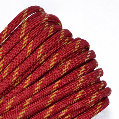 10', 25', 50', 100' Hanks or 250', 1000' Spools of Parachute 550 Cord Type III 7 Strand Paracord - Sunburst - 50 Feet