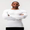 DEVOPS 2 Pack Men's Thermal Long Sleeve Compression Shirts (X-Large, Black/White) view 4
