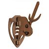 Skull Hooker Mini Hooker Skull Hanger - Perfect Kit for Hanging and Mounting Taxidermy Bear, Small Deer, Pronghorn, and Other Smaller Skulls for Display, Robust Brown view 1