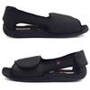 W&LESVAGO Diabetic Sandals for Men Wide Width Open toe Walking Sandals Comfortable Men Slippers for Plantar Fasciitis Arthritis (12, Black) view 4