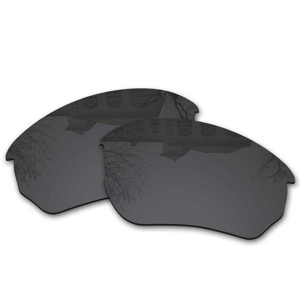 Millersawp Flak Beta OO9363 Replacement Lenses Compatible with Oakley Sunglass-Stealth Black