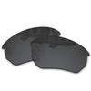 Millersawp Flak Beta OO9363 Replacement Lenses Compatible with Oakley Sunglass-Stealth Black view 1