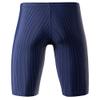 MY KILOMETRE Men's Swimsuit Jammer Solid Swim Jammers Endurance Long Racing Training Swimsuit Navy view 3