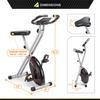 CIRCUIT FITNESS Circuit Fitness Folding Upright Exercise Bike with Adjustable Resistance 250 lb. Max. Capacity AMZ-150BK view 2