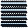 Yacht & Smith 48 Pairs of Wholeasle Kids Mid Ankle Socks, Cotton Bulk Sport Ankle Socks - 4-6 - Black view 1