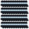 Yacht & Smith 48 Pairs of Wholeasle Kids Mid Ankle Socks, Cotton Bulk Sport Ankle Socks - 4-6 - Black view 2