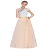 EllieHouse A Line Long Full Bridesmaid Tulle Skirt for Wedding Evening Party P68 Champagne XL view 1