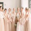 EllieHouse A Line Long Full Bridesmaid Tulle Skirt for Wedding Evening Party P68 Champagne XL view 2