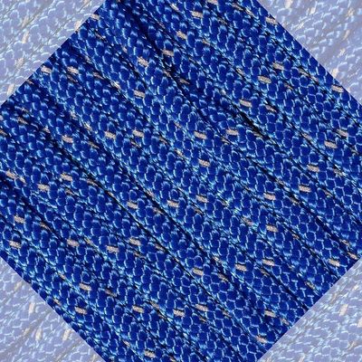 Craft County Reflective Paracord Rope  Holds Up to 95lbs  1.88mm Diameter  for Outdoor Necessities (Royal Blue, 1000 Feet)
