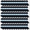 Yacht & Smith 120 Pairs of Wholeasle Kids Mid Ankle Socks, Cotton Bulk Sport Ankle Socks - 4-6 - Black view 1